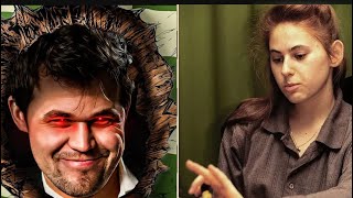 Magnus Carlsen vs Judit Polgar | Blitz Championship | Full Game