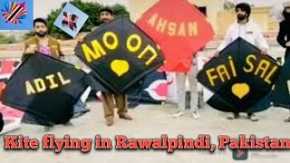 Kite flying in Rawalpindi, Pakistan |Pindi kite club | Basant 2020