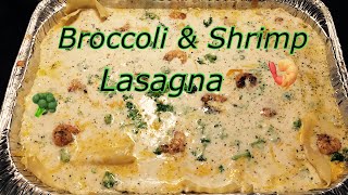 How to make Broccoli-Shrimp Lasagna (Savory Sunday)