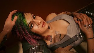 Hanging out with Judy in our apartment (Romance) - Cyberpunk 2077