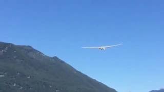 Glider landing