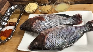 Whole fried fish recipe طرزتهیه ماهی سرخ شده