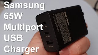 Samsung 65W Power Adapter Trio EP-T6530 Review and Test