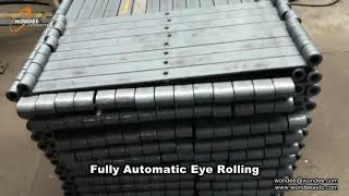 Fully Automatic Leaf Spring Eye Rolling-Wondee Autoparts 22-Sept. 2020