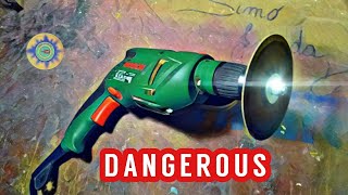 How To Transform A Drill In A Grinder and....More Madness Moments