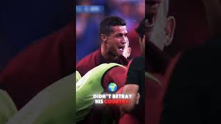 CRISTIANO RONALDO WHO DIDN'T BETRAY HIS COUNTRY FOR TROPHIES 🏆🐐 #trending #ronaldo #shorts