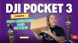 DJI Osmo Pocket 3 | Vlogging Camera | Unboxing | Beginners Review