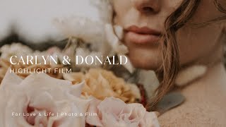 ✨ A Fairytale in September: Carlyn & Donald's Highlight #weddingfilm at The Sterling ✨