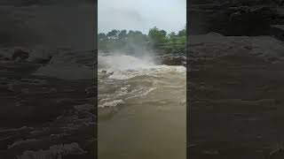 dhuandhar waterfall #jabalpur #waterfall #river #mountains