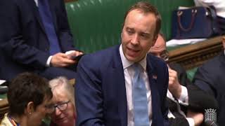 Anthony Mangnall MP asks the Health Secretary about the need for rural health care provisions