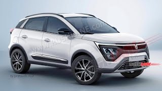 Next Generation Tata Nexon First Time Spy On Indian Road (render) #nexon #tatanexon