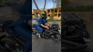 Girl bike status video || girl bike rider || R15 bike lover || princi sanju 99 bike riding video