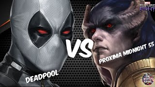 Marvel Future Fight||Deadpool Vs proxima Midnight stage 55!