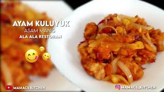 Resep Ayam Kuluyuk, SIMPLE ! Ala ala restoran.