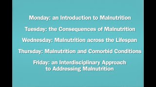 UConn Virtual Malnutrition Awareness Fair: Introduction & Welcome Video