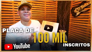 SORÓ SILVA - RECEBENDO PLACA DE 100 MIL INSCRITOS