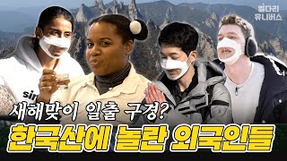 [ENG] 외국인이 새해부터 한국산 등산하면 생기는 일 / 집 나온 자식들