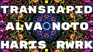 Transrapid - Alva Noto - Haris Rework Remix Mashup in Ableton Live - audio reactive animation