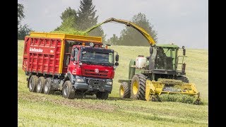 Žito 2017 - John Deere 6810 + Tatra Phoenix + New Holland T7.315 HD