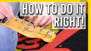 Why You Need To Restring Your Guitar Like This