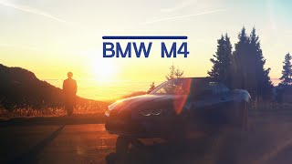 Exploring with the BMW M4 in the Austrian mountains