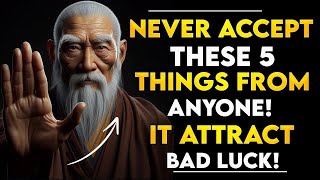 ATTENTION⚠ 5 Things You Should Never Receive from Anyone | Buddhist Teachings