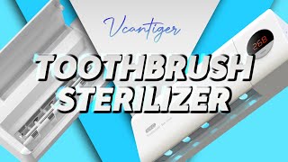 How to sterilize a toothbrush with a sterilizer