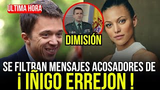 🔴SE FILTRAN LOS ESCANDALOSOS MENSAJES de IÑIGO ERREJON a SU "ESCLAVA S3XUAL" YOLANDA DIAZ IMPACTADA