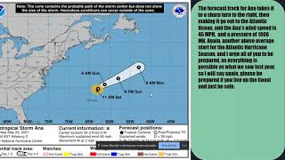 Sub-Tropical Storm Ana Forms! | Tracking The Tropics