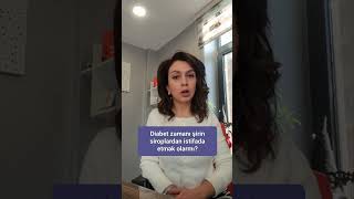 Şəkərli diabet zamanı şirin sirop istifadə etmək olar?