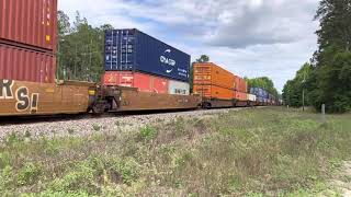 CSX Q197-13 with CSXT 3194 “Spirit of Law Enforcement”