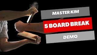 Master Kim Board Break Demo July 1994