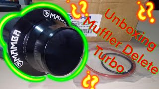 Unboxing muffler delete turbo | Mercedes benz A250 W176