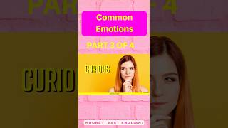 3/4 Short - American English Emotions | Learn Common Emotions - Sight Words #learnenglish