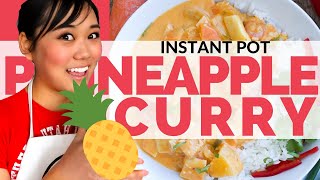 Instant Pot Pineapple Coconut Curry 🍍LIVE!