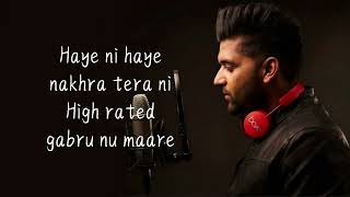 Guru Randhawa: High Rated Gabru Official Song | DirectorGifty | Bhushan Kumar | #lyrics