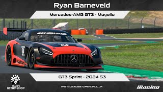 iRacing - 24S3 - Mercedes-AMG GT3 - GT3 Sprint - Mugello - RB