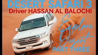 Dubai-Desert Safari Adventure-Dune Bashing Part 3-Driving adventure in the Desert of UAE-Toyota Land