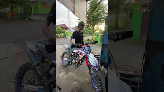 finish klx bore up 66 harian tabas !!! #klx140rf #klx150 #enduro #klx #klxboreup #shorts