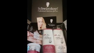 Reviewing Schwarzkopf Professional Hair Care System