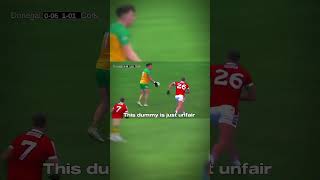 The dummy by donegal sent the defender Allainz division 2 donegal vs cork. #fyp #gaa #irish #gaelic