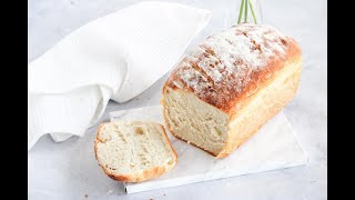 DOMAĆI KRUH - BRZI MEKANI HLJEB / HOMEMADE BREAD RECIPE