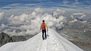 Climbing Breithorn 4164 m