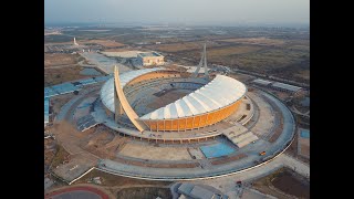 Cambodia 2021 Drone Morodok Techo National Stadium