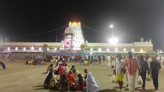 Night View of Tirumala Sri Venkateswara Swamy Temple #tirumala #tirupati #2023 ‎@saranyassweethome 