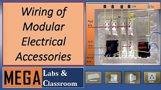 Electric wiring of board/ House wiring / Electrical wiring diagram / wiring color code