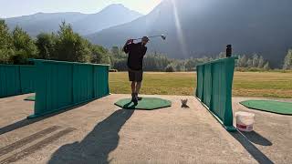 Golf Swing in Slow Motion