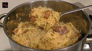 Afghanistan Mash Pulao (Mung Beans Pulao) - طرز تهیه ماش پلو افغانی