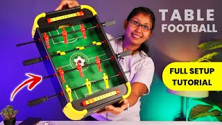 Table Soccer Unboxing | Table Football Assembly | Table footballl kaise khele