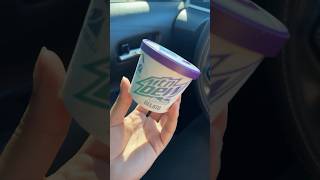 MTN DEW BAJA BLAST GELATO  REVIEW! #food #foodie #tacobell